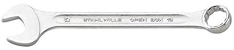 Stahlwille 13/15 13 Ring-Maulschlüssel Open-Box, 15 mm, 40081515, Silbern