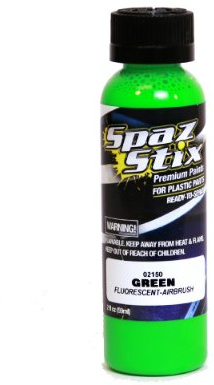 Green Fluorescent Airbrush Paint 2oz