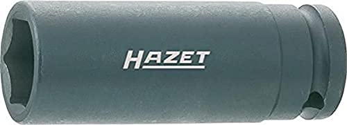 HAZET Kraft-Steckschlüsseleinsatz 900SLG-21, 1/2 Zoll (12,5 mm) Vierkant | 1/2 Zoll (12,5 mm) Vierkant hohl, Antrieb 1/2 Zoll (12,5 mm) Vierkant hohl, Abtrieb Außen-Tractionsprofil Sechskant, SW 21 mm