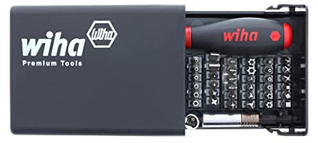 Wiha 71991 Bits Collector mit Sicherheit Bit, 39-teiliges Set