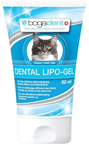 Bogadent tandköttsgel, tandgel, katttillbehör, tand- och andningsrengöring katt, tandvård, tandköttsskydd, 50 ml