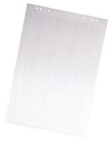 Flip-Chart-Blöcke, kariert, 5 Stk.