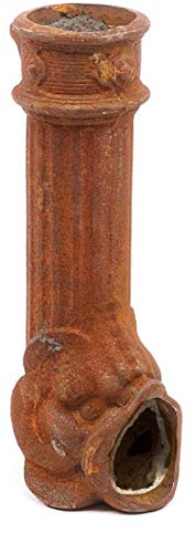 aubaho Gargoyle downpipe iron antique style downspout drain inlet gutter rain barrel