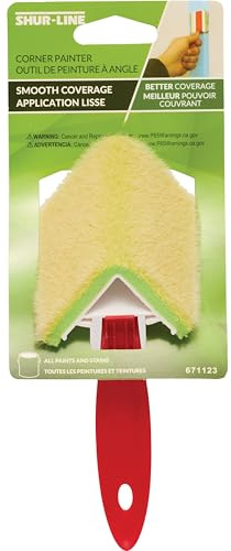 Shur-Line Painter Triple Painter’s Pack Including: 1 x Shur-Line 2006561 Paint Edger Pro, 1 x Shur-Line 1575H Corner Painter, and 1 x Replacement Pad Pack