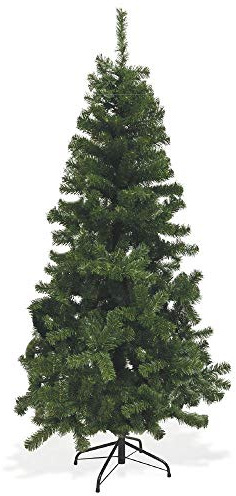 Galileo Casa Xmas Albero Natale con 500 Rami, PVC, Verde, 90 x 90 x 180 cm