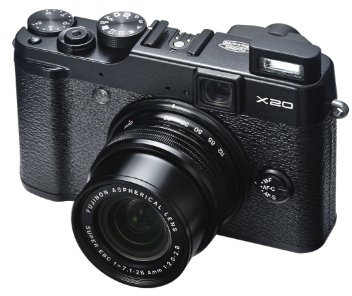 Fujifilm X20 Compact Camera 12MP 2/3 Inch CMOS 4000 x 3000 pixels Black Digital Camera – Digital Cameras (12 MP, 4000 x 3000 Pixels, CMOS, 4X, Full HD, Black)