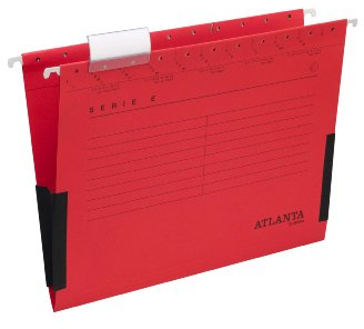 Jalema 2655624200 Atlanta serie E hängväska med linnefrön A4, 25-pack, röd