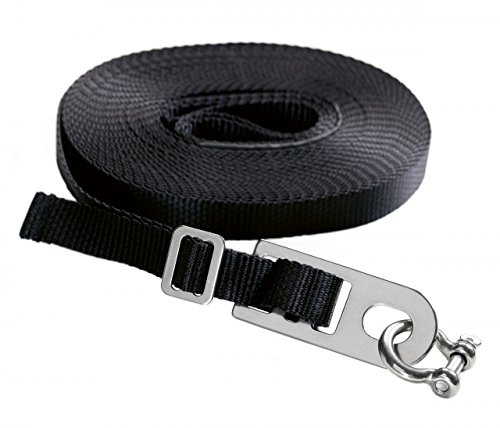 Baltic Jackstay Adjustable - Black. 12m