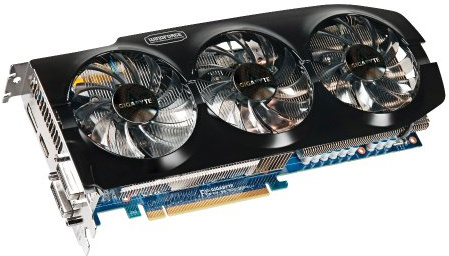 Gigabyte NVIDIA GeForce GTX 670 OC Grafikkarte (PCI-e, 2GB, GDDR5, 2x DVI, HDMI, DP, Windforce 3X)
