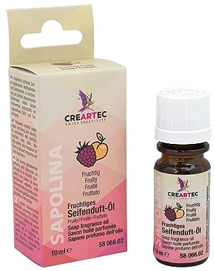 Artidee CREARTEC Fruchtiges Seifenduftöl - Duftnote: Fruchtig - zur Herstellung individueller Seifen - 10 ml - Made in Germany