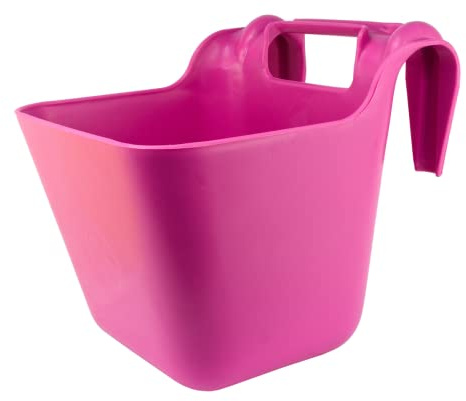 Fodertråg med hängfäste 13 liter. rosa