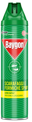 Baygon Scarafaggi e Formiche Plus Spray, 400ml