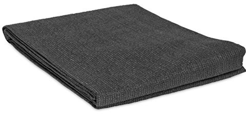 Windhager Zaunblende Screenex Classic, Sichtschutz, Windschutz für Garten und Balkon, anthrazit, inkl. 12 m Befestigungsschnur, 1,5 x 5 m, 180 g/m²