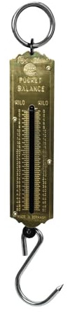 Format 4030884805169 Taschenfederwaage 50 kg Kilo/Kilo