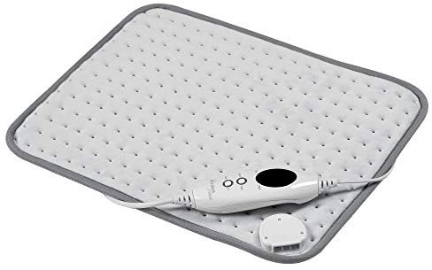 ARDES - AR4H01 Coussin chauffant électrique Réchauffement rapide Dos, cervicales, ventre, jambes, 6 niveaux de chaleur, bande chauffante électrique en microfibre douce avec doublure lavable.