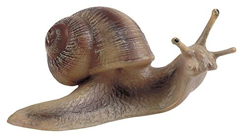 Bullyland 64375 - Spielfigur Weinbergschnecke, ca. 8,5 cm große Tierfigur, detailgetreu, PVC-frei, ideal als kleines Geschenk für Kinder ab 3 Jahren