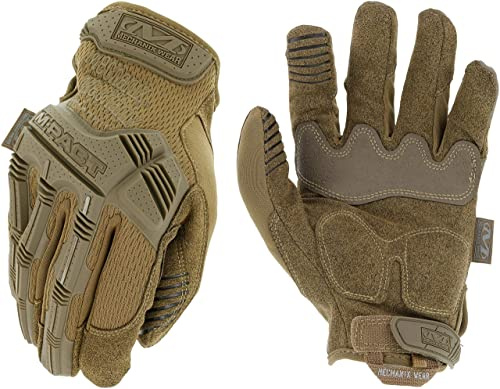 Mechanix Wear - M-Pact Covert Gloves (Large, Brown) Coyote | Touchscreen-Capable Safety Gloves with Impact Protection, Vibration Absorption & a Secure Fit for Men