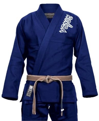 Venum Contender 2.0 – Kimono per Brasilian Jiu Jitsu da Uomo, Uomo, Contender 2.0, Blu, A4