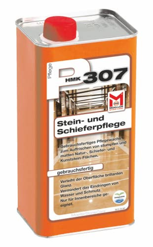 Moeller Stone Care - HMK P307 Steinpflege - Polierwachs - 5 Liter - Gebrauchsfertiges Polierwachs zum Auffrischen von stumpfen und matten Natur- und Kunststein-Flächen.