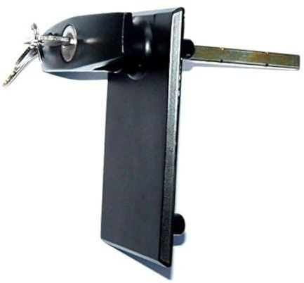 Garador Garage Door Tee Handle and Lock Black Spares and Parts
