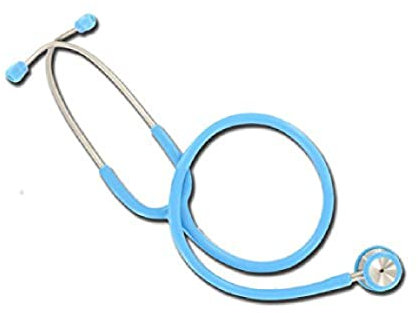 Gima 32513 Stetoscopio duofono Tai, Pediatrico, Lira Azzurra