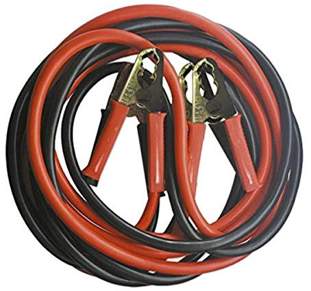 JBM 52069 Cable de arranque con pinzas, 12 mm x 2, 2,5 m