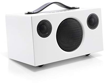 Audio Pro Potente Cassa Bluetooth Wireless Portatile - Piccolo Speaker Stereo AUX 3,5mm - Ricarica USB - Durata della Batteria fino a 30h Addon T3+ - Bianco