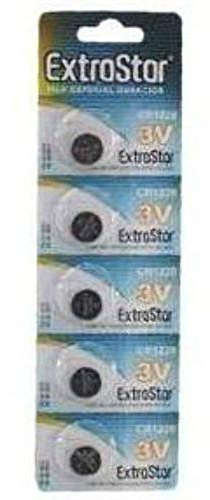 Extrastar Pile bouton 3V CR1220 de 5 piles