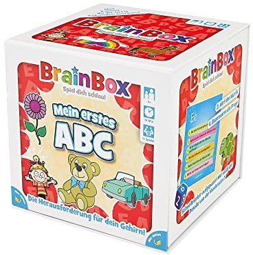 Brain Box 2094920 94920 Mein erstes ABC, Lernspiel, Quizspiel für Kinder ab 4 Jahren: Was kannst du dir in 10 Sekunden merken?