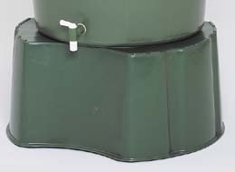 S+W - Base para bidones para Recoger Agua de Lluvia de hasta 510 litros (33 cm)