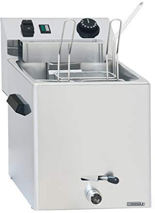 Casselin CCAPV3P cuoci Pasta elettrico con valvola di scarico – 3 cestini