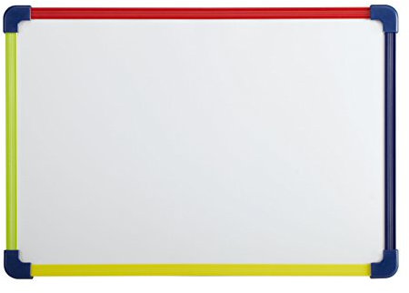 MAUL Whiteboard MAULfun 24x35cm | tragbare Magnettafel zum Aufhängen für Büro und Homeoffice | bunte Tafel zum Schreiben, Malen, Zeichnen | beidseitig beschreibbar | mehrfarbig | 6281299