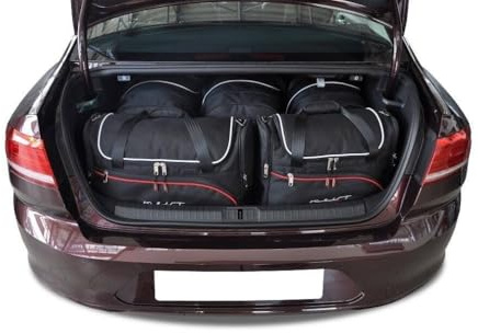 KJUST Kofferraumtaschen 5 stk kompatibel mit VW PASSAT LIMOUSINE B8 2014-2021