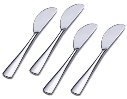 Mikasa 5147641 Serena Stainless Steel Spreader, Set of 4