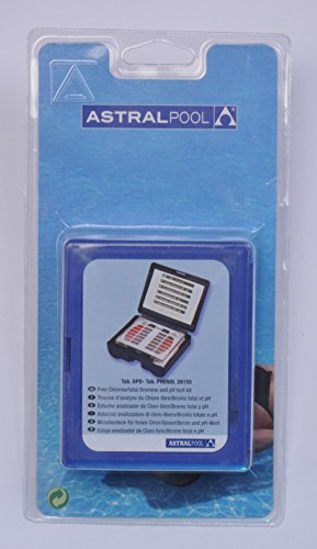 Pool-Profi24.de Brom/Chlor und pH Test-kit DPD + Phenol Tabletten Schauglas