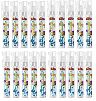 Germ Buddies Hand Sanitizer Spray Pen – 75% Alcohol, Gentle Formula, Kid-Friendly & Portable Antiseptic | Kills 99.9% Germs, Cute Clip-On Perfect for Pockets