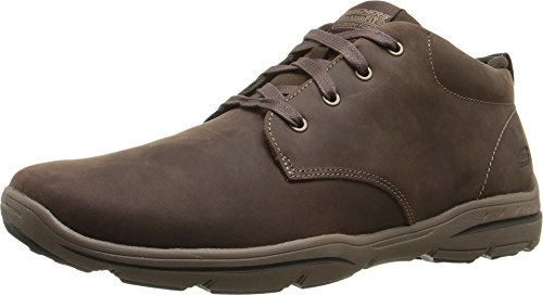 Skechers (SKEES) - Harper - Sneaker Basses, homme, Marron (choc), taille 46