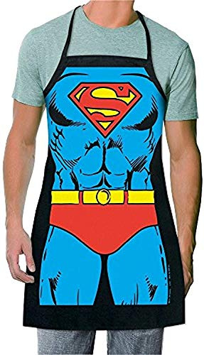 ShopINess Originelle Schürze für Kochspaß SM. Style für Grillpartys und Familienfeste Strapazierfähiges Material Super M. Style