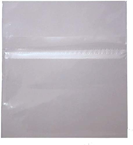Peal & Seal Resealable Plastic OPP Wrap for 10.4mm Jewel Cases - 500 Bags