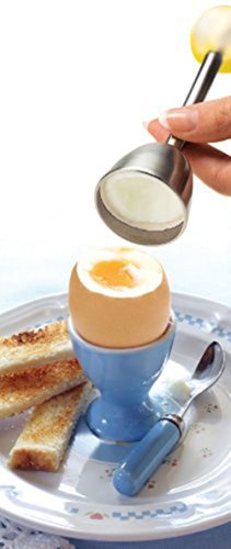 Eddingtons Clacker-The No Mess Egg Topper, Stainless Steel, One Size