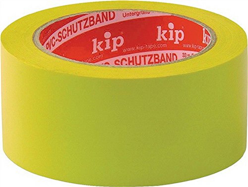 PVC-Scxhutzband KIP 315-15 L.33m B.50mm glatt-gelb
