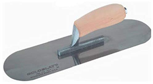 Goldblatt G06177 14-Inch Stainless Steel Pool Trowel,Beige