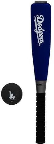 Franklin Sports MLB Foam Bat + Ball Set - 21 In - Los Angeles Dodgers