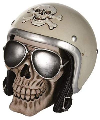 OOTB 78/5735 Totenkopf, Spardose, Mehrfarbig