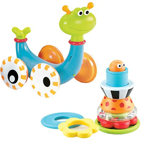 YOOKIDOO YALDONE L'Escargot Rigolo - Crawl N Go Snail