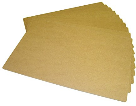 PROXXON Modellierplatten, 10 Stück, MDF, Mehrfarbig, Breit, Modellieren, Sculpten
