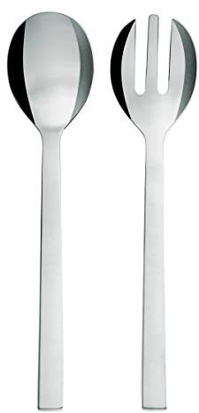 Alessi Santiago Salatbesteck, Edelstahl, 8 x 29.5 x 5 cm