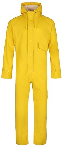 Fort Mens 320 Flex Waterproof Coverall, Yellow & Green, S To 3XL UK