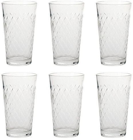 RASTAL 122252 Apfelweinbecher, Apfelweinglas, 250ml, H 12,5cm, klar (6 Stück)