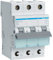 Hager Leitungsschutzschalter MBS332 Typ B 3P 3 Module (S) Leitungsschutzschalter (50/60Hz, -25-60°C, -25-80°C)